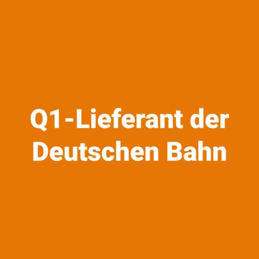 BBL ist Q1-Lieferant der Deutschen Bahn