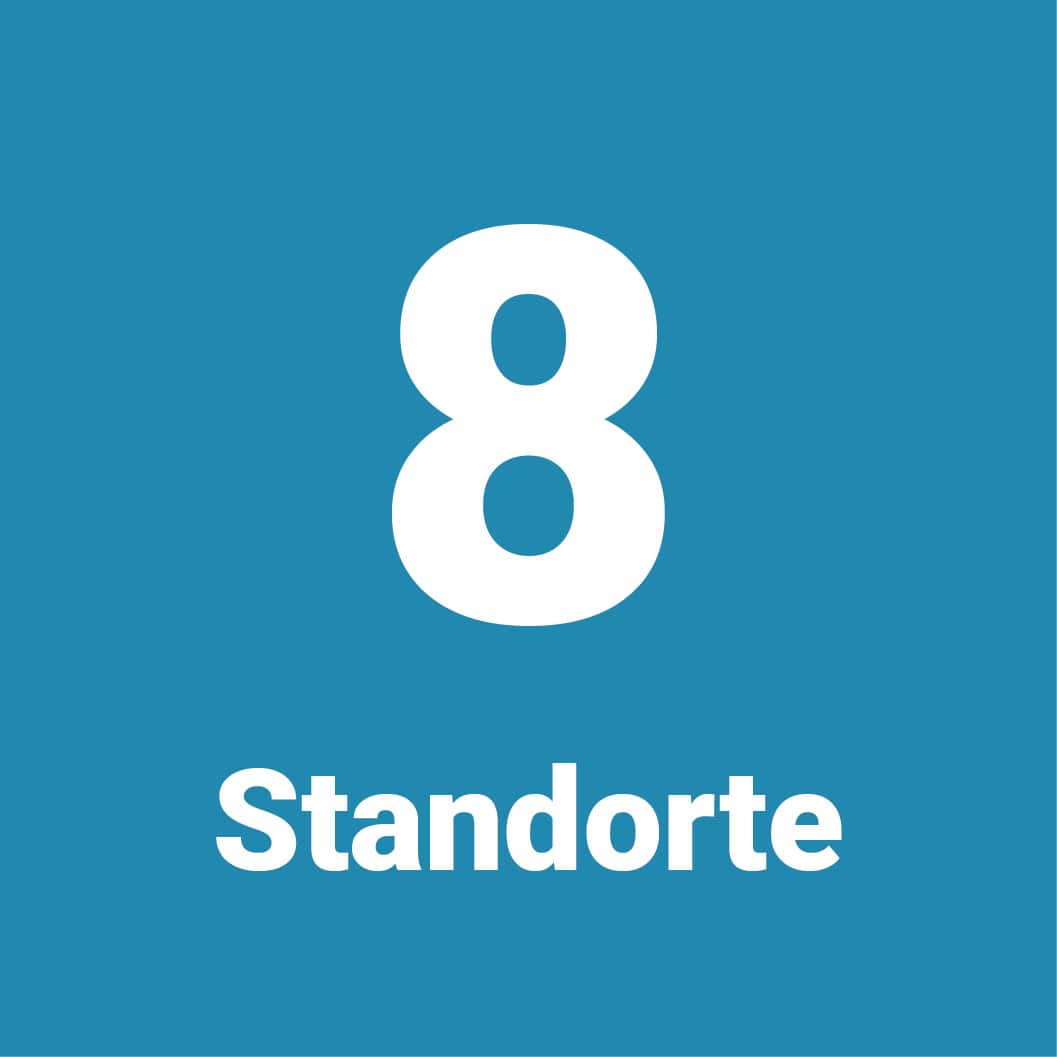 BBL ist in Deutschland an 8 Standorten vertreten